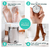 Imagen de Dermora® Máscara para Pelar Pies, Paquete de 2 Unidades, para Talones Agrietados, Piel Muerta y Callos – Haz que tu Piel Esté Suave y Sedosa, Elimina los Talones Ásperos, Piel Seca y Tratamiento Natural (Aroma a Fresa)