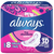 Pack Always® Noche + Protectores y Flujo Abundante - 34 Unidades - Styla
