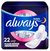 Always® Nocturna Suave - Paquete de 22 Toallas Femeninas - comprar en línea