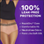 Always® Discreet Boutique Incontinence Underwear, Talla S/M - Paquete de 20 Unidades - Styla