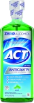 Enjuague Bucal Anticaries con Flúor ACT® - Sabor Menta - Sin Alcohol - Botella de 18 Onzas (108 Fl Oz) - comprar en línea