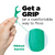 Imagen de Gum® - Hilo Dental Profesional CLEAN (Pack de 150), Sabor a Menta Fresca