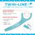 Plackers® Twin-Line Dental Floss Picks, Pack de 75 (Paquete de 4) - tienda en línea