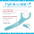 Plackers® Twin-Line Dental Floss Picks, Pack de 75 (Paquete de 4) - tienda en línea