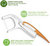 Plackers® Orthopick Flossers, 36 Unidades (Paquete de 3) - Styla