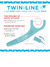 Plackers® Twin-Line Dental Flossers - Pack de 150
