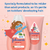 Johnson & Johnson® Baby - Champú sin lágrimas definidor de rizos con manteca de karité, 13.6 onzas líquidas - Styla