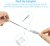Yeelewo® Limpiador de Oídos 8 Piezas, Kit de Eliminación de Cerumen, Limpia Oídos, Herramientas de Limpieza de Oídos, Eliminación de Cera del Oído, Palillos para los Oídos, Cureta De Oreja - tienda en línea