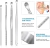 TECHVIDA® Kit de Eliminación de Cerumen de 7 Piezas - Herramientas de Limpieza de Oídos para una Higiene Auricular Óptima - Compacto y Portátil - Styla