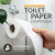 Imagen de PAMI® - Papel Higiénico Premium de 1 Capa a Granel (96 Rollos - 1000 Hojas por Rollo) - Hecho de Fibras Recicladas, Biodegradable, Seguro Séptico