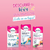 Veet® Bandas Depilatorias Faciales de Cera Fría para Piel Normal - Caja con 20 Bandas