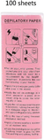 Beauty Box® Tiras para Depilar - Papel para Depilar (100 Piezas)