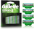 GILLETTE® Mach3 Sensitive - Cartucho de Repuesto para Afeitar con Aloe y 3 Hojas para Piel Sensible (Paquete de 4) - comprar en línea