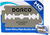 Dorco® ST300 Platinum Extra Double Edge Razor Blades, 100 Unidades