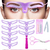 Kit de Cejas Swanote® 8 en 1 con Plantillas, Tijeras y Recortadores de Cejas - comprar en línea
