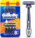 Gillette® Prestobarba3 - Rastrillo para Afeitar Desechable, Pack de 8 Unidades - comprar en línea