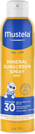 Mustela® Baby Mineral Sunscreen Spray SPF 30 Broad Spectrum - comprar en línea