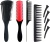 Set de 4 Cepillos para Cabello Rizado Shoonlo® - Incluye Peine Desenredante, Peine de Cola y Pinzas para el Cabello - comprar en línea