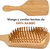Set de Peine de Cabello OranSee® 3 en 1: Cepillo de Almohadilla de Aire, Peine de Púas Anchas y Mini Garra de Pelo en internet