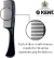 Peine Rastrillo Antiestático, Irrompible y Resistente al Calor Kent® Style Professional Modelo SPC83 - Styla
