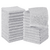 Set de 24 Toallas de Mano Utopia Towels®: Plata - comprar en línea
