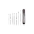 TECHVIDA® Kit de Eliminación de Cerumen de 7 Piezas - Herramientas de Limpieza de Oídos para una Higiene Auricular Óptima - Compacto y Portátil