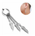 Aretes con Cadenas y Plumas: Encanto Bohemio - comprar en línea