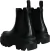 Dolce & Gabbana® - Botas de Trekking Elásticas de Piel Negra - tienda en línea