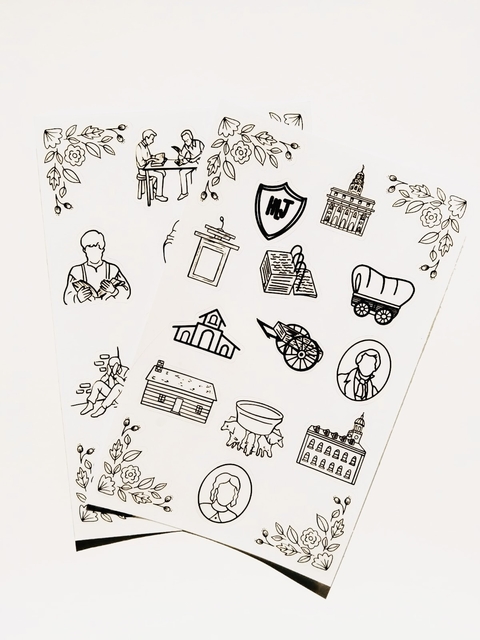 Stickers Doctrina y Convenios - comprar en línea