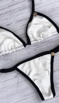 Bikini irupé c/ blanco y negro - comprar online