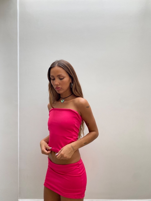 TOP BANDO ROSA