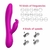 Vibrador Rabbit e Ponto G AQUECIMENTO 18x3cm @- - Sex Shop Pikante Florianópolis - Desconto no Pix 10%