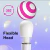 Vibrador Varinha Multi Velicidade 32Cm Recarregável FLUX3 @- - comprar online