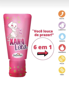 XANA LOKA EXCITANTE FEMININO 15G LINHA BRASILEIRINHOS HOTFLOWERS @-