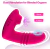 Vibrador Sugador e Ponto G 2 em 1 MILLEMIE 1 com penetração @- na internet