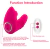 Imagem do Vibrador Sugador e Ponto G 2 em 1 MILLEMIE 1 com penetração @-