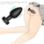 -Plug Anal 9x3,5 Cm Vibrador Com Controle Remoto IMPORTADO @- - comprar online