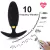 PLUG ANAL VIBRADOR COM CONTROLE REMOTO STRONG 3 @-
