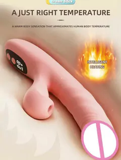 Vibrador DREAM Premium Ponto G , Sugador Clítoris ,Vai e Vem Aquecimento @- x