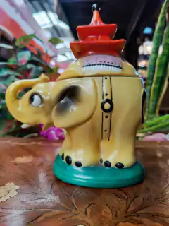Elefante caja de porcelana alemana - comprar online