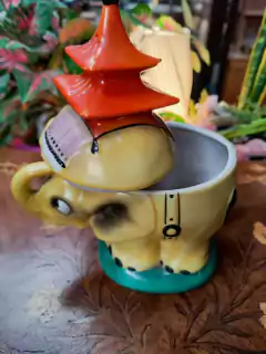 Imagen de Elefante caja de porcelana alemana