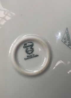 fuente porcelana - tazas mias