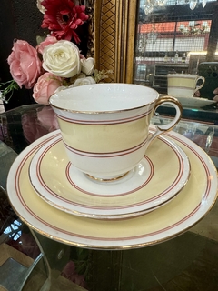 Trio de té de porcelana inglesa Ranleigh - tazas mias