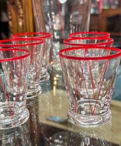 coctelera y 6 vasos en internet