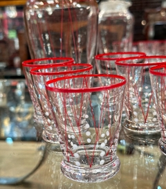 coctelera y 6 vasos - tazas mias