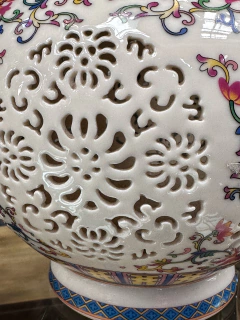florero de procelana - tazas mias