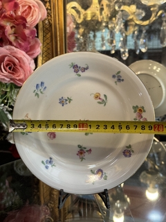 Plato de postre de porcelana francesa - comprar online