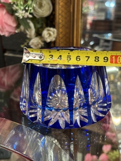 Cenicero de cristal tallado - comprar online