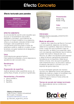 Efecto Concreto con Sellador COMBO - Broker Revestimientos