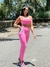 Imagem do Conjunto MAGNOLIA Legging Cós Reto Top com Bojo Removível com tiras nas costa